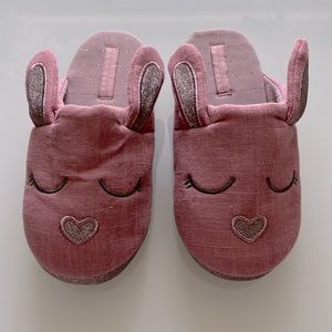 Zara Home kids Bunny Slippers  Sz 34